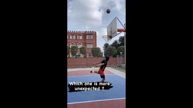 The image shows a still from a video. (Instagram/@aayan2213) The image shows a still from a video. (Instagram/@aayan2213)
