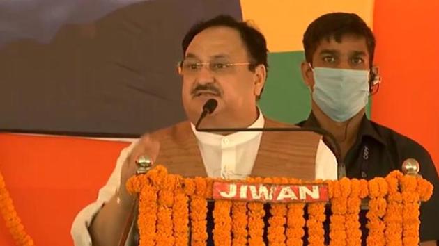 Bharatiya Janata Party (BJP) national president JP Nadda(Screengrab)