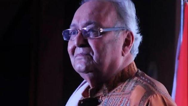 Soumitra Chatterjee was admitted to hospital on Tuesday.