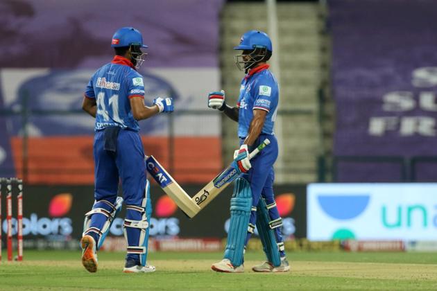 Shikhar Dhawan and Shreyas Iyer. (IPL/Twitter)