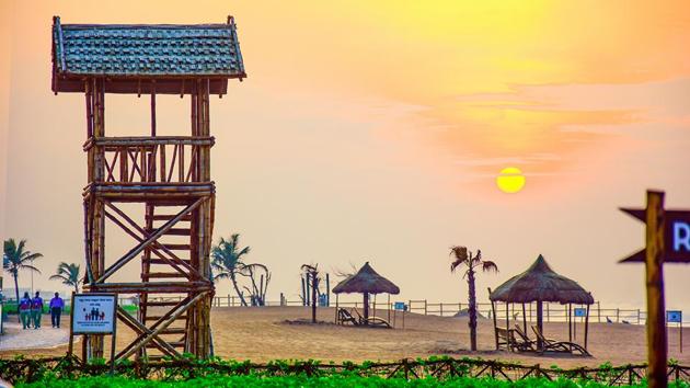 Golden beach, Odisha received the blue flag certification. (SICOM) Golden beach, Odisha received the blue flag certification. (SICOM)