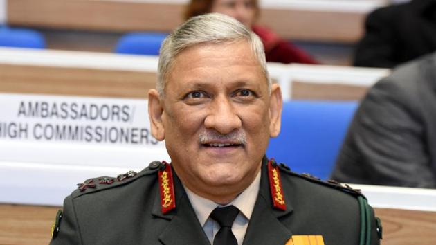 General Rawat was accompanied by Northern Army commander Lieutenant (Lt) Gen YK Joshi from Delhi(File photo) General Rawat was accompanied by Northern Army commander Lieutenant (Lt) Gen YK Joshi from Delhi(File photo)
