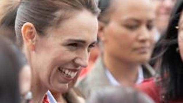 New Zealand Prime Minister Jacinda Ardern on Sunday burnished her leadership credentials on the back of her successful response to the coronavirus pandemic.(Bloomberg) New Zealand Prime Minister Jacinda Ardern on Sunday burnished her leadership credentials on the back of her successful response to the coronavirus pandemic.(Bloomberg)