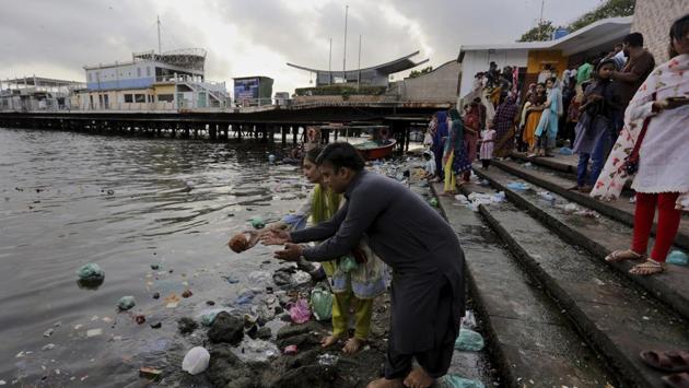 Members of Pakistani Hindu community perform a ritual during a Raksha Bandhan festival at a temple in Karachi in August. Hindus are the largest minority in Pakistan. (AP file) Members of Pakistani Hindu community perform a ritual during a Raksha Bandhan festival at a temple in Karachi in August. Hindus are the largest minority in Pakistan. (AP file)