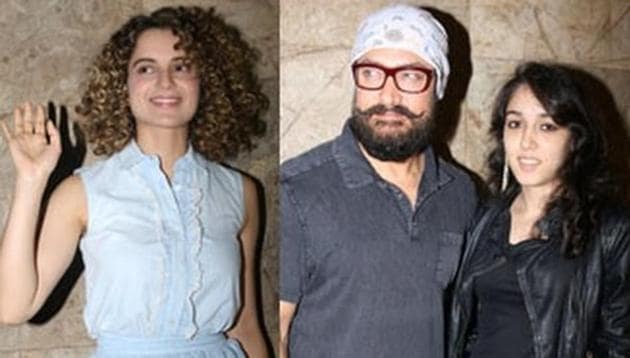 Aamir Khan’s daughter Ira had shared that she has been diagnosed with depression, which elicited a comment from Kangana Ranaut.