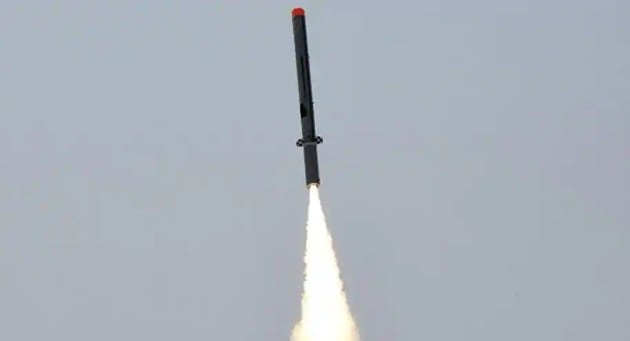 Nirbhay long-range, sub-sonic cruise missile roars off the launch pad in 2019