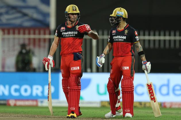 AB de Villiers and Virat Kohli. (IPL/Twitter)