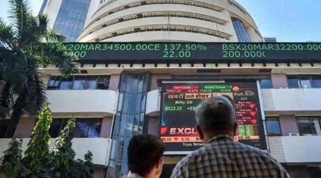 After rallying nearly 400 points in morning trade, the 30-share BSE index pared most gains to end 84.31 points or 0.21 per cent higher at 40,593.80. (File photo for representation) After rallying nearly 400 points in morning trade, the 30-share BSE index pared most gains to end 84.31 points or 0.21 per cent higher at 40,593.80. (File photo for representation)