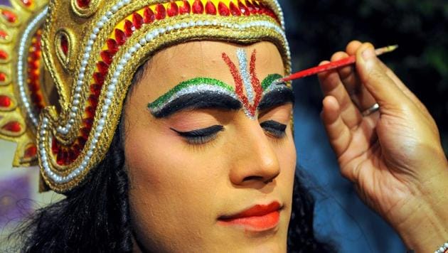 The Ramlila associations have been told that only 100 people will be allowed to attend the function, and seats will have to be placed within six-feet distance, and if there is any violation of the rules, the organisers will be booked under the Disaster Management Act (HT FILE PHOTO) The Ramlila associations have been told that only 100 people will be allowed to attend the function, and seats will have to be placed within six-feet distance, and if there is any violation of the rules, the organisers will be booked under the Disaster Management Act (HT FILE PHOTO)