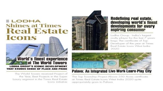 Lodha has emerged as India’s largest realty player for the last 7 years and has given landmark developments comparable to the world’s best.