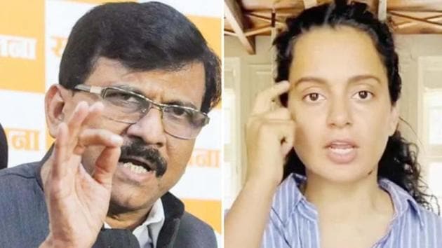 Kangana Ranut has taken another jibe at Sanjay Raut.