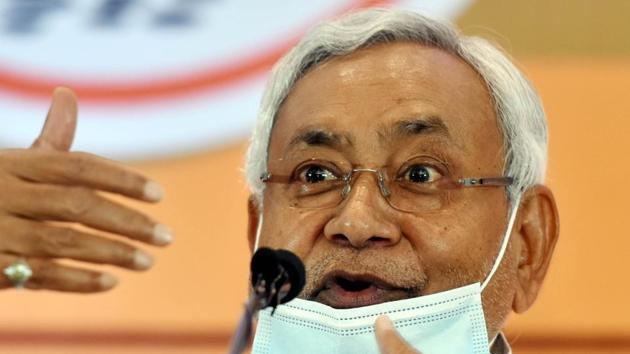 File photo: Bihar chief minister and JDU chief Nitish Kumar. (Parwaz Khan / Hindustan Times) File photo: Bihar chief minister and JDU chief Nitish Kumar. (Parwaz Khan / Hindustan Times)