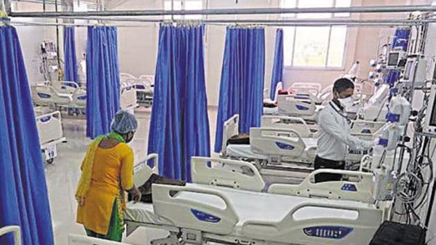 Jumbo Covid Care Centres (CCC) in the city have adequate supply of electricity for their ICU beds due to automated power backup.(Representational photo/HT Archive)