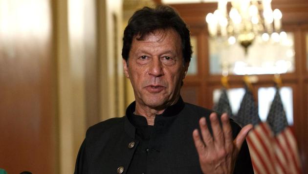 Prime Minister Imran Khan has been attacked by opposition leaders for Pakistan’s crackdown ahead of their joint rally(AP)