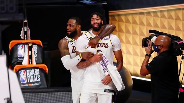 NBA finals 2020: Los Angeles Lakers celebrations, pictures, videos