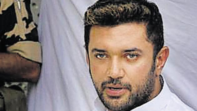 File photo: Lok Janshakti Party leader Chirag Paswan.(Arvind Yadav/ Hindustan Times) File photo: Lok Janshakti Party leader Chirag Paswan.(Arvind Yadav/ Hindustan Times)
