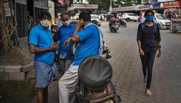 The Indian Medical Association Kerala chapter has reiterated its demand for a medical emergency. It said people should be made aware of the gravity of the situation and restrictions should be tightened.(AP PHOTO.)