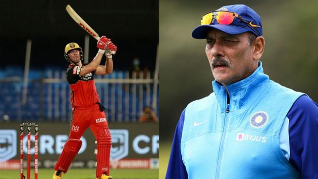 IPL 2020: Ravi Shastri tweeted that it would be better for the game if AB de Villiers ended his retirement.(IPL/Getty)