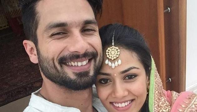 Shahid Kapoor and Mira Rajput married in 2015.