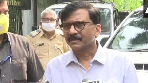 Sanjay Raut said he will go to Patna next week.(ANI Photo)