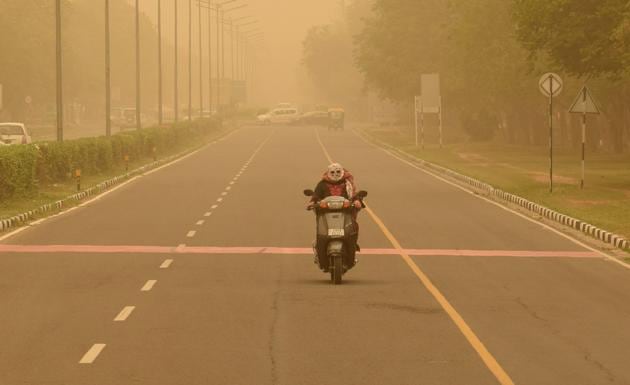 Expect haze in Chandigarh in the next few days.(HT photo)