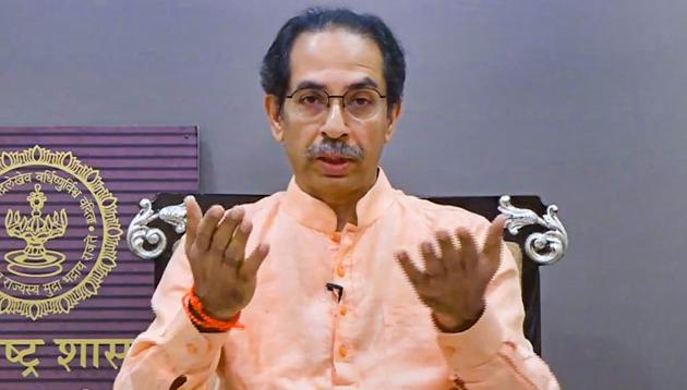 Maharashtra Chief Minister Uddhav Thackeray has responded to Governor BS Koshyari’s letter questioning the government for not reopening religious places(PTI/@CMOMaharashtra)