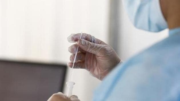 New infections numbered 4,619 on Monday, compared with 5,456 the day before, as daily tests dropped over the weekend. (AP) New infections numbered 4,619 on Monday, compared with 5,456 the day before, as daily tests dropped over the weekend. (AP)
