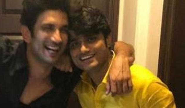 Sandip Ssingh and Sushant Singh Rajput in happier times.
