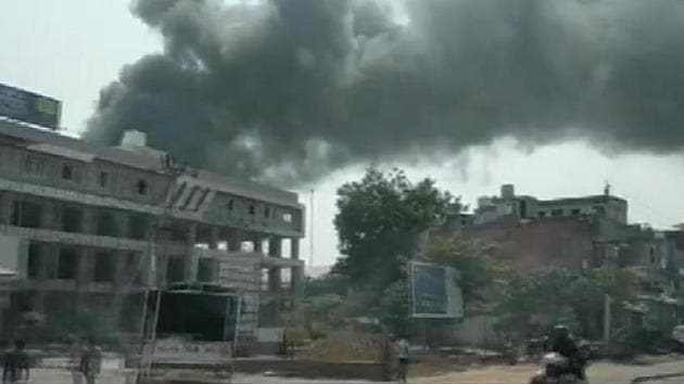 No casualty has been yet reported. More details are awaited. (ANI photo) No casualty has been yet reported. More details are awaited. (ANI photo)