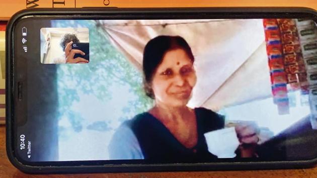 Parvati and her husband set aside ₹40,000 for visiting their daughters last April. (HT Photo) Parvati and her husband set aside ₹40,000 for visiting their daughters last April. (HT Photo)
