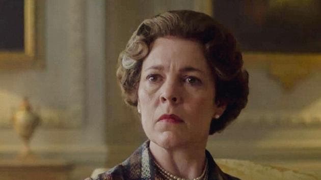 Olivia Colman in The Crown. Olivia Colman in The Crown.