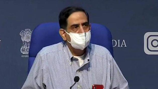 ICMR director-general Dr Balram Bhargava said cases of reinfection include two in Mumbai.(File photo) ICMR director-general Dr Balram Bhargava said cases of reinfection include two in Mumbai.(File photo)
