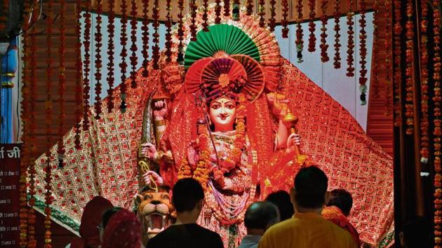 This year, Navratri will be celebrated from October 17 to 25.(Photo: Sunil Ghosh/HT)