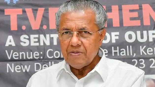 Kerala’s BJP chief K Surendran has demanded that chief minister Pinarayi Vijayan must resign.(PTI File Photo) Kerala’s BJP chief K Surendran has demanded that chief minister Pinarayi Vijayan must resign.(PTI File Photo)