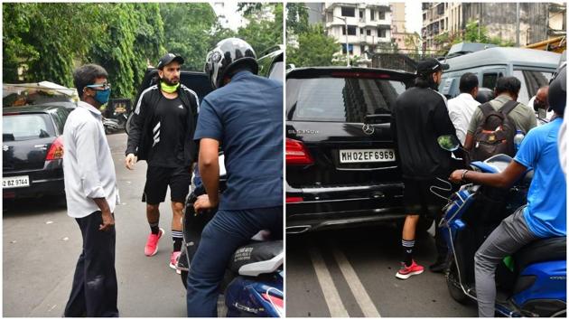 Ranveer Singh spotted in Mumbai. Ranveer Singh spotted in Mumbai.