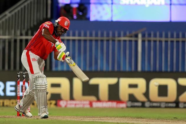 Chris Gayle slammed a half-century on his first match of IPL 2020 (IPL/Twitter)