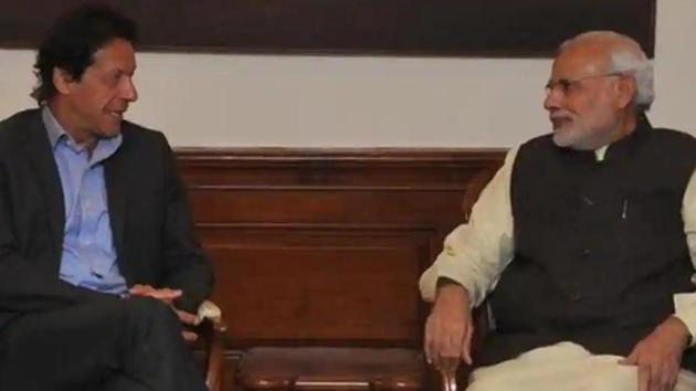 Moeed Yusuf, special assistant to Khan on national security and strategic policy, had said in an interview with the Indian media that New Delhi had sent messages to Islamabad with “a desire for conversation” but declined to give details. (HT File photo)