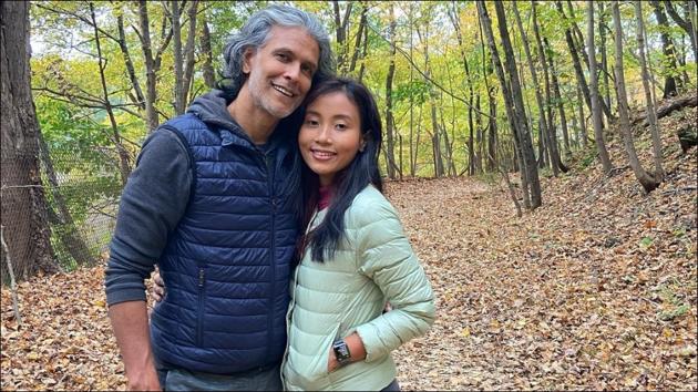 Milind Soman-Ankita Konwar enjoy a ‘delicious autumn’ in the US (Instagram/ankita_earthy) Milind Soman-Ankita Konwar enjoy a ‘delicious autumn’ in the US (Instagram/ankita_earthy)