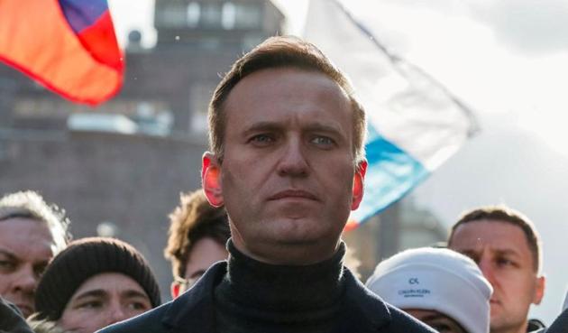 Russian opposition politician Alexei Navalny takes part in a rally to mark the 5th anniversary of opposition politician Boris Nemtsov's murder and to protest against proposed amendments to the country's constitution, in Moscow, Russia February 29, 2020. (Reuters file photo for representation) Russian opposition politician Alexei Navalny takes part in a rally to mark the 5th anniversary of opposition politician Boris Nemtsov's murder and to protest against proposed amendments to the country's constitution, in Moscow, Russia February 29, 2020. (Reuters file photo for representation)
