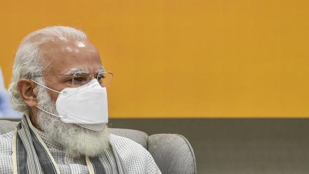 Prime Minister Narendra Modi on Thursday held a review meeting to assess the progress made in vaccine research and development. (PTI) Prime Minister Narendra Modi on Thursday held a review meeting to assess the progress made in vaccine research and development. (PTI)