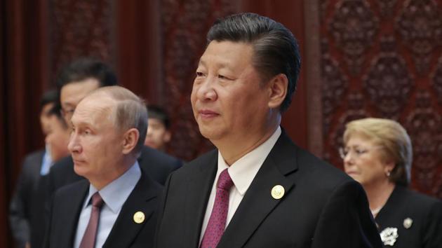 Russia's President Vladimir Putin (L) and Chinese President Xi Jinping(AFP/HT Archives)