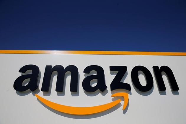 The logo of Amazon is seen at a logistics centre in Lauwin-Planque, northern France, April 22, 2020. (Reuters File Photo) The logo of Amazon is seen at a logistics centre in Lauwin-Planque, northern France, April 22, 2020. (Reuters File Photo)
