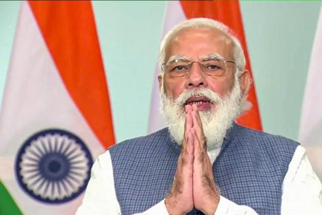 Prime Minister Narendra Modi is seen in this file photo. PM Modi on Saturday wished people on the first day of the nine-day festival of Navratri. (PTI Photo) Prime Minister Narendra Modi is seen in this file photo. PM Modi on Saturday wished people on the first day of the nine-day festival of Navratri. (PTI Photo)