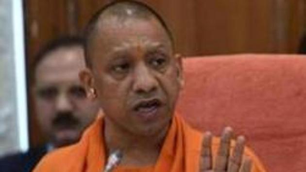 Lucknow, India-February 18, 2020: Uttar Pradesh Chief Minister Yogi Adityanath addresses a press conference after the State Budget 2020-21 was presented by the UP Finance Minister Suresh Khanna in the Assembly, at Tilak Hall, Vidhan Bhawan, in Lucknow, Tuesday, Feb. 18, 2020. (HT Photo)(HT file) Lucknow, India-February 18, 2020: Uttar Pradesh Chief Minister Yogi Adityanath addresses a press conference after the State Budget 2020-21 was presented by the UP Finance Minister Suresh Khanna in the Assembly, at Tilak Hall, Vidhan Bhawan, in Lucknow, Tuesday, Feb. 18, 2020. (HT Photo)(HT file)