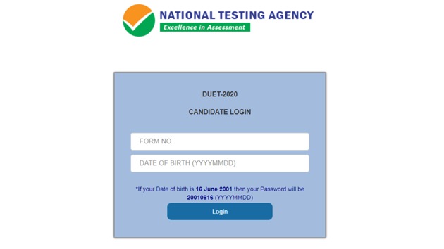 DUET answer key 2020.(Screengrab) DUET answer key 2020.(Screengrab)