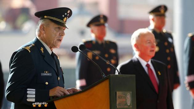 Mexico’s General Salvador Cienfuegos Zepeda has been arrested in US. (REUTERS) Mexico’s General Salvador Cienfuegos Zepeda has been arrested in US. (REUTERS)