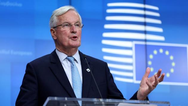 European Union chief negotiator Michel Barnier said “the negotiations aren’t over,” adding that his team would be London-bound for more talks next week and planned to host negotiations in Brussels the week after that. (Reuters Photo) European Union chief negotiator Michel Barnier said “the negotiations aren’t over,” adding that his team would be London-bound for more talks next week and planned to host negotiations in Brussels the week after that. (Reuters Photo)