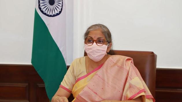 The Centre had given states the choice of borrowing ₹97,000 crore (the shortfall resulting from GST implementation issues) without having to pay principal or interest or the entire ₹2.35 lakh crore revenue deficit from the indirect tax (including that arising from the Covid pandemic) projected for this fiscal year. (ANI Photo) The Centre had given states the choice of borrowing ₹97,000 crore (the shortfall resulting from GST implementation issues) without having to pay principal or interest or the entire ₹2.35 lakh crore revenue deficit from the indirect tax (including that arising from the Covid pandemic) projected for this fiscal year. (ANI Photo)