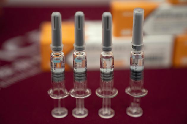 More than 168,000 people signed up to receive the vaccine via an online survey and more than 91,000 are being considered. In Picture - Vaccine for COVID-19 produced by Sinovac is displayed during a media tour of its factory in Beijing.(AP) More than 168,000 people signed up to receive the vaccine via an online survey and more than 91,000 are being considered. In Picture - Vaccine for COVID-19 produced by Sinovac is displayed during a media tour of its factory in Beijing.(AP)