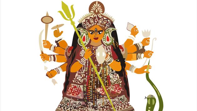 Over the course of the nine days the different avatars of Goddess Durga are honoured.(Pixabay)